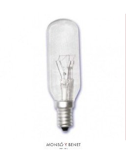 BOMBILLA TUBULAR T25X80 40W E14