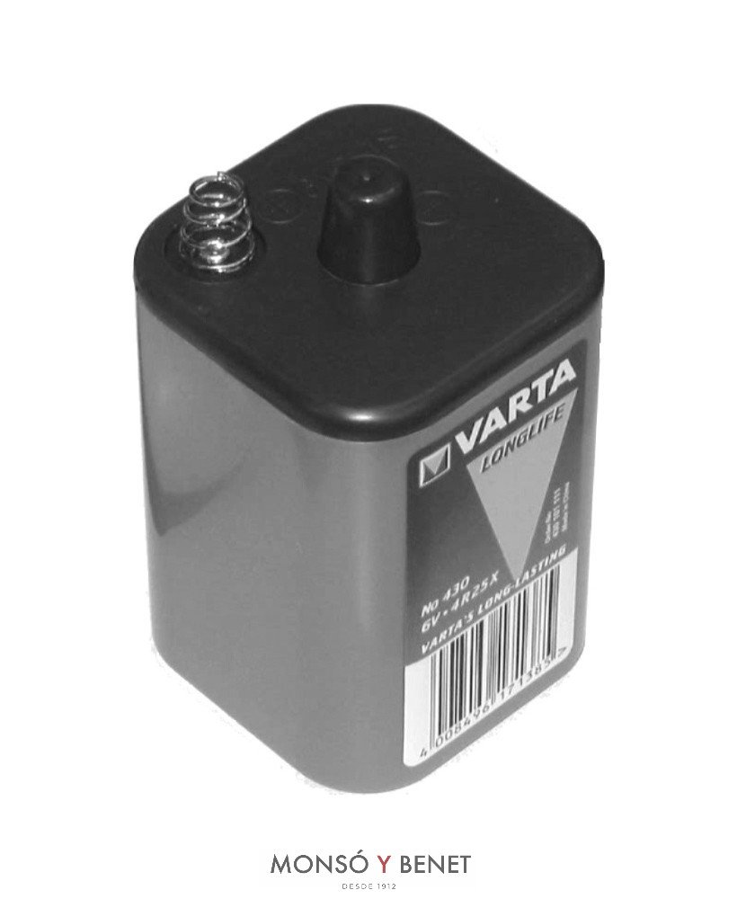 PILA VARTA CARBON 6V No. 430