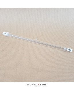BOMBILLA HALOGENA 117MM. 230V 500W R7S