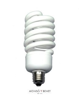 BOMBILLA FLUORESCENTE ESPIRA KOTAS 50W E27 2K