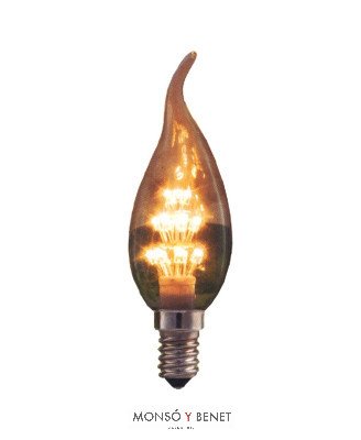 BOMBILLA LED VEL.PUNTA PEARL 50VPM2