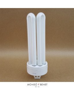 BOMBILLA FLUORESCENTE GE.4T.PL4P 57W G24Q5 4K