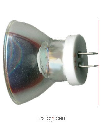 BOMBILLA CURADO DENTAL 64624 12V 100W G5.3 - 4.8mm.