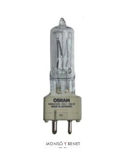 BOMBILLA ANTORCHA 64662 230V 200W GY9.5