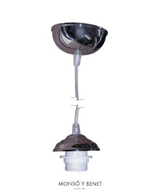 COLGANTE LAMPARA 7207 C CROMO