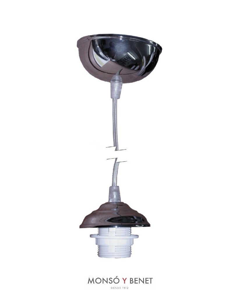 COLGANTE LAMPARA 7207 C CROMO