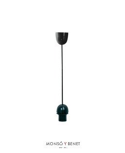COLGANTE LAMPARA No. 7207 NEGRO