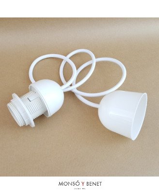 COLGANTE LAMPARA C/ARANDELA 7507-T BL