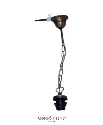 COLGANTE LAMPARA No. 7508 PAVONADO
