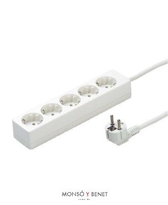 BASE 5T+CABLE+TOMA TIERRA No. 765 BLAN