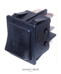 CONMUTADOR BIPOLAR EMPOTRAR No. 8132