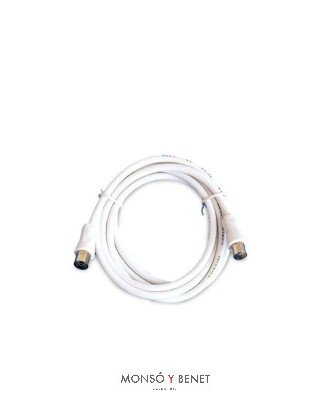 CONEXION TV 9.5 1M-1H No. 9077 BLANCO