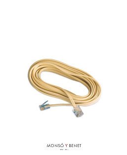 CONEXION TELEFONO 7.5M No. 9157 BLANCO