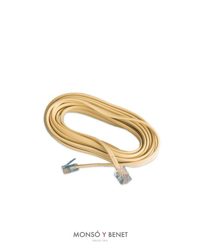 CONEXION TELEFONO 7.5M No. 9157 BLANCO
