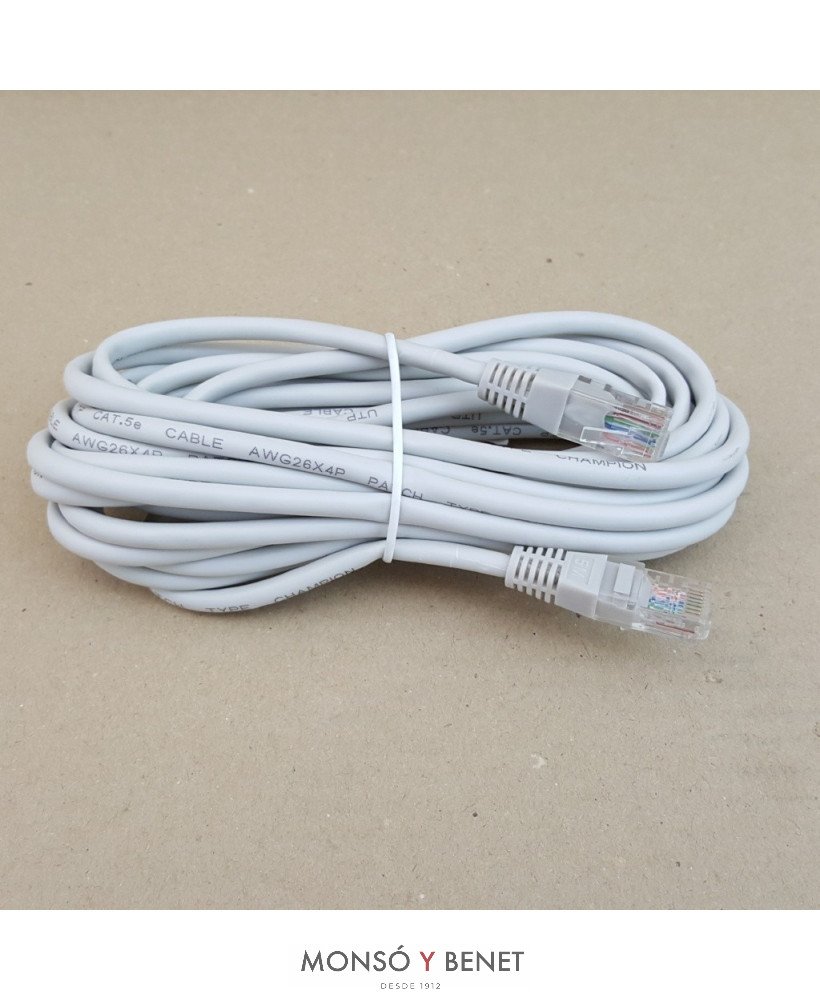 CONEXION RED 5M. No. 9160 CAT5