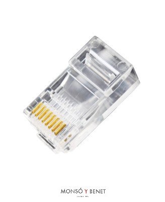 PLUG RED. 8P8C No. 9189 CAT5