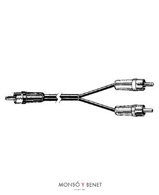 CONEXION 1M2M RCA No. 9712 AUDIO