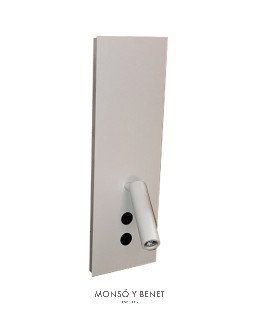 APLIQUE ILUMINACION LED SALON PARED DOBLE AP-242 BLANCO 2700K