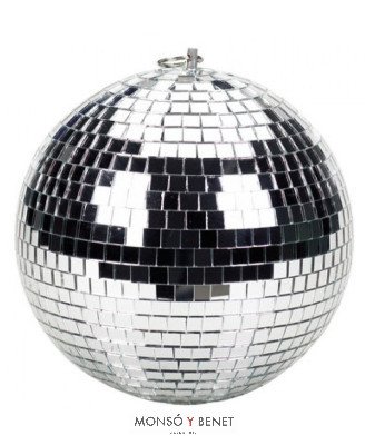 BOLA DE ESPEJOS DISCOTECA DIAMETRO 20CM CON GANCHO