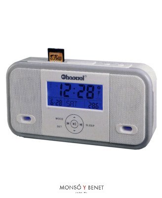 RELOJ CON MP3 ESTEREO CW-8329