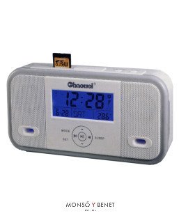 RELOJ CON MP3 ESTEREO CW-8329