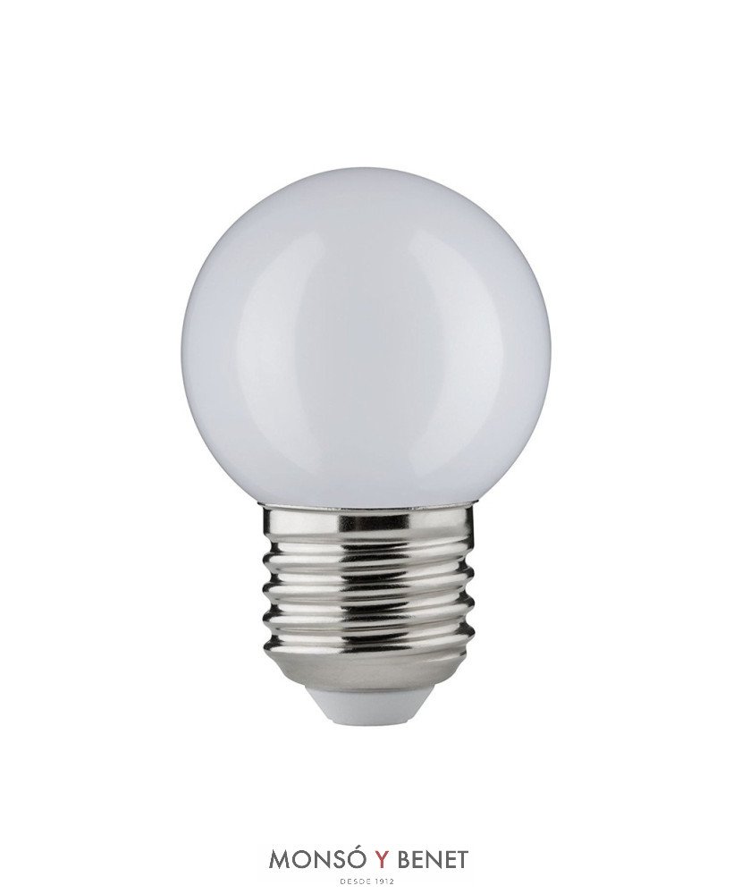 BOMBILLA ESFERICA OPAL 230V 25W E27