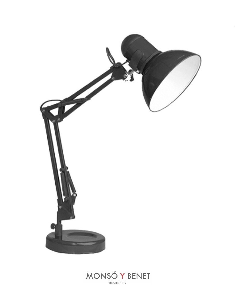 FLEXO SOBREMESA F-19424 NEGRO