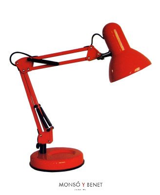 FLEXO SOBREMESA F-19425 ROJO