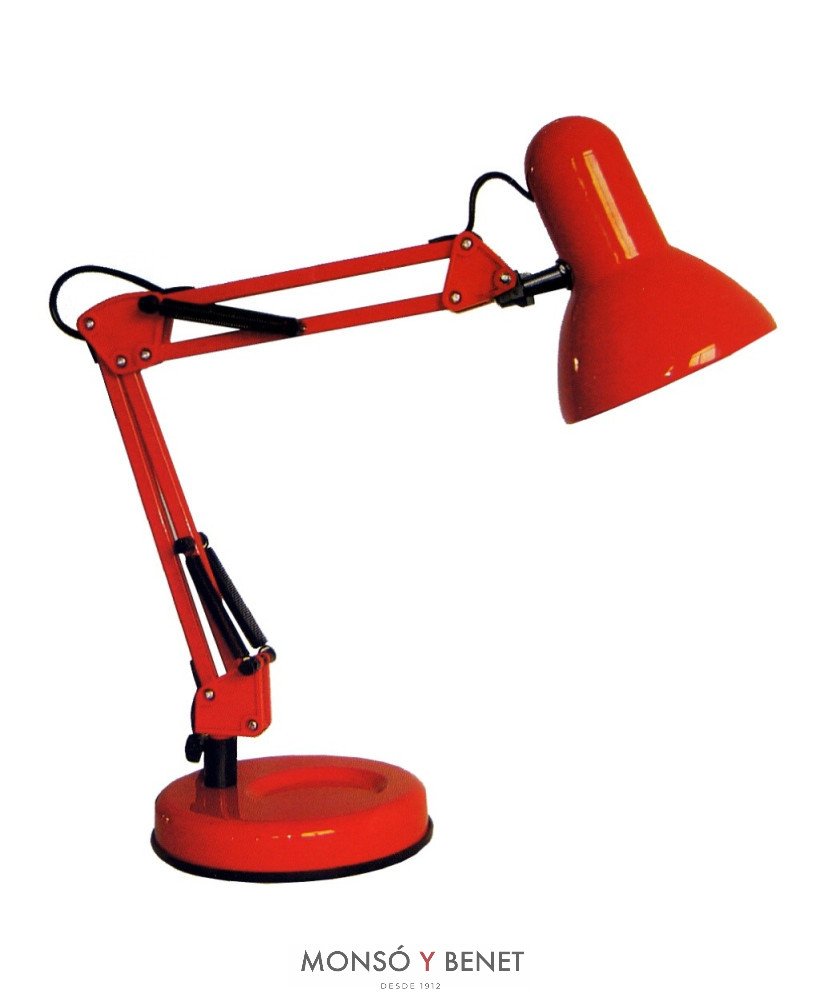 FLEXO SOBREMESA F-19425 ROJO