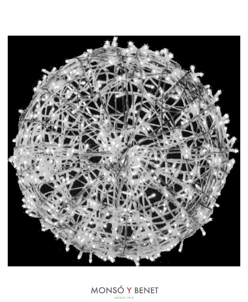 BOLA 70 CM. LEDS BLANCO.FB254B