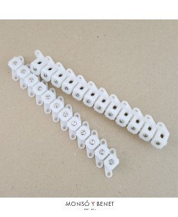 BORNAS de carril 12X 6MM. HPS-6