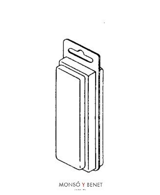 ENVASE TRANSPARENTE L-16 132X46X26