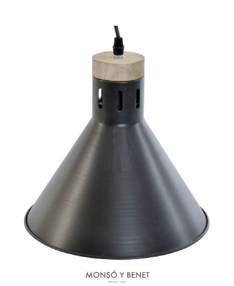 COLGANTE METAL Y MADERA LA-1559