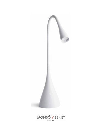 FLEXO LED SOBREMESA LENA BLANCO