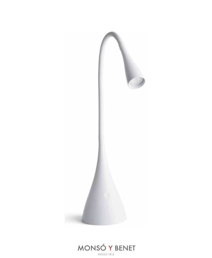FLEXO LED SOBREMESA LENA BLANCO