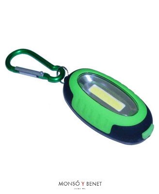 LINTERNA MOSQUETON CON IMAN Y MOSQUETON LM-2816 2xCR2032