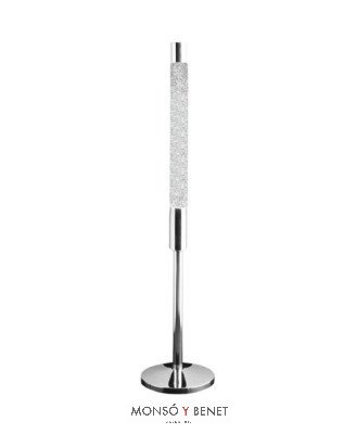 COLUMNA PIE PURPURINA LP-8309 PLATA BRILLO