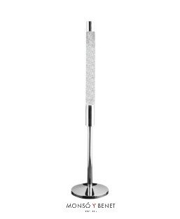 COLUMNA PIE PURPURINA LP-8309 PLATA BRILLO