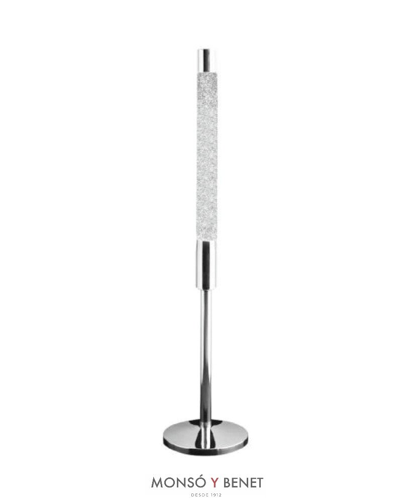 COLUMNA PIE PURPURINA LP-8309 PLATA BRILLO