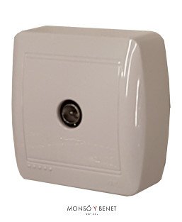 TOMA TELEVISION SUPERFICIE SERIE MURAL MUR-94-U BLANCO