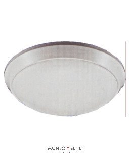 PLAFON LED SUPERFICIE 18W.P-455 PLATA CALIDA