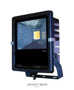 FOCO LED 50W. PB-250 NEGRO 24V.DC