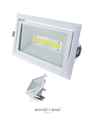 FOCO LED SMD 30W. EMPOTRAR PF-353 3K