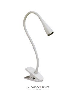 FLEXO PINZA LED PF-515 BLANCO