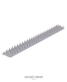 AHUYENTADOR PINCHOS PX-5831 TRANSPARENTE - TROZO 50CM.