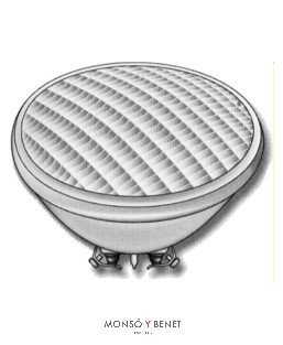 BOMBILLA LED PAR-56 12V RGB