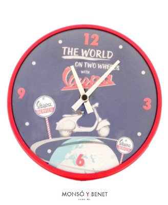 RELOJ PARED VESPA RV-9118