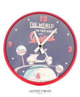 RELOJ PARED VESPA RV-9118