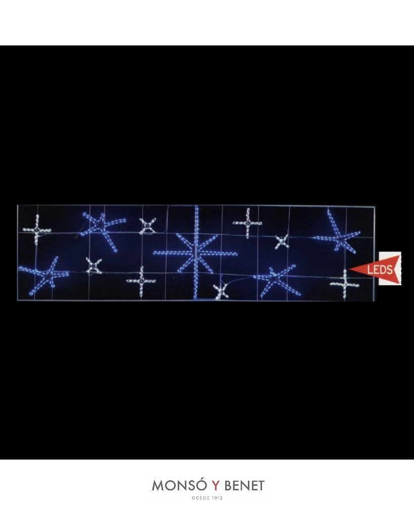 CARTEL ESTRELLAS LEDS SE1548