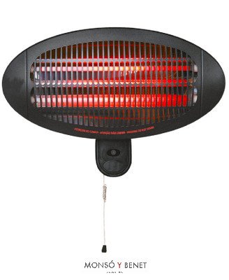 ESTUFA PARED SS-7090 EXTERIOR 2 BARRAS